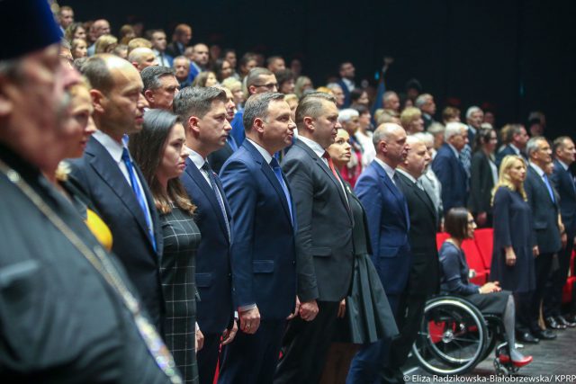 Prezydent Andrzej Duda w Lublinie. Wziął udział w Gali Niepodległości (zdjęcia)