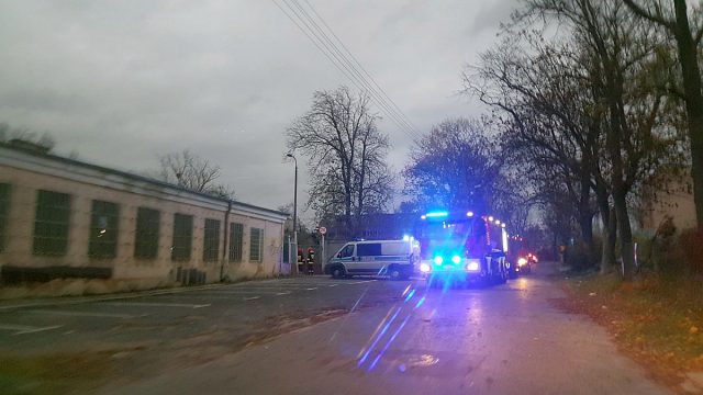 Pożar budynku na lubelskich Bronowicach. Trwa akcja gaśnicza