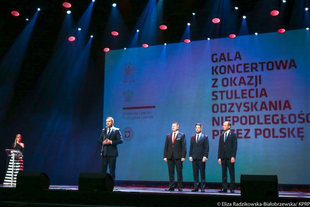 Prezydent Andrzej Duda w Lublinie. Wziął udział w Gali Niepodległości (zdjęcia)