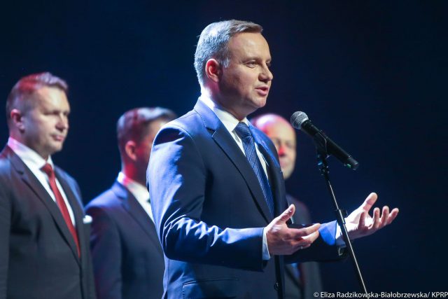 Prezydent Andrzej Duda w Lublinie. Wziął udział w Gali Niepodległości (zdjęcia)