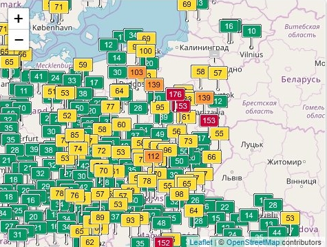 Wieczorami wraca problem zanieczyszczonego powietrza w Lublinie. Niekorzystne parametry rosną