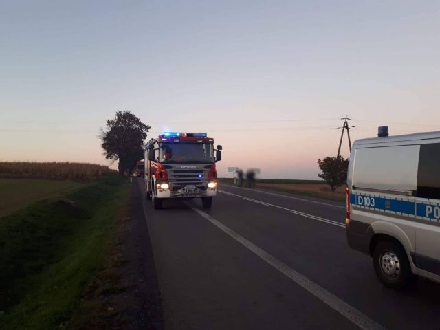Zablokowana krajowa 19 po wypadku na trasie Lublin – Kraśnik. Trzy osoby w szpitalu
