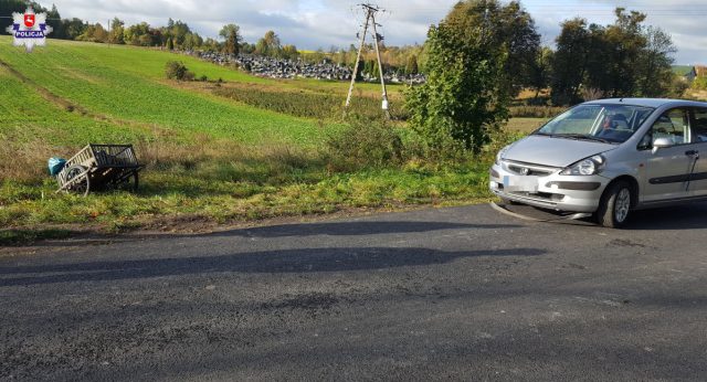 Potrąciła pieszego, mężczyzna trafił do szpitala