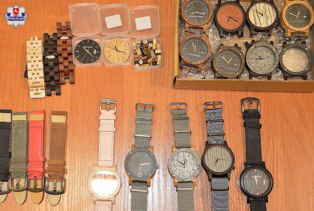 Okradał pracodawcę z zegarków. Straty sięgają niemal 35 tys. złotych (zdjęcia)