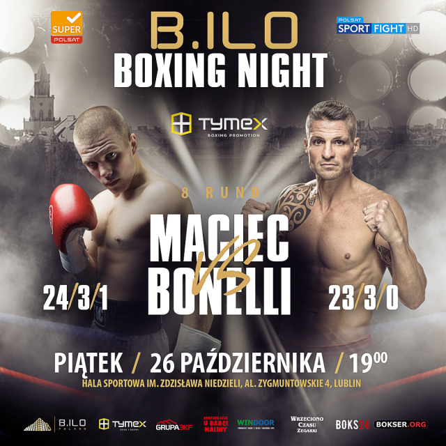 W Lublinie odbędzie się gala B.ILO Boxing Night. Mamy dla Was wejściówki!