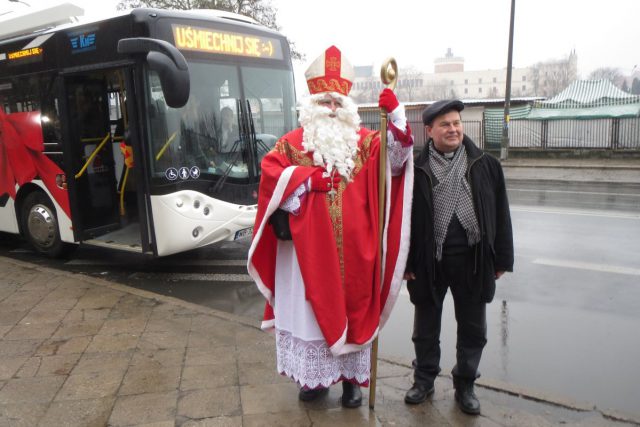 Teledysk już gotowy, św. Mikołaj odwiedził też chore dzieci. W niedzielę przez Lublin przejdzie Orszak św. Mikołaja
