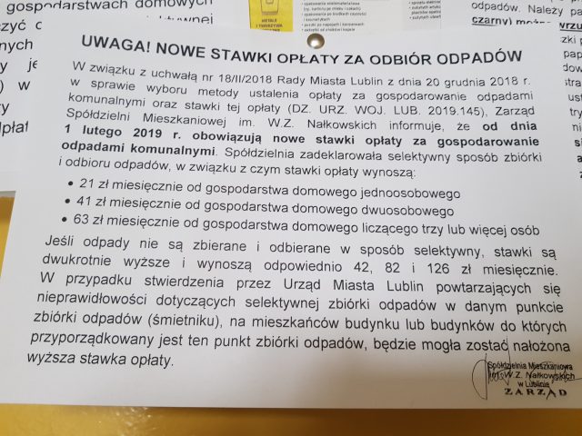 Sygnał od Czytelnika. Segregacja odpadów to fikcja?