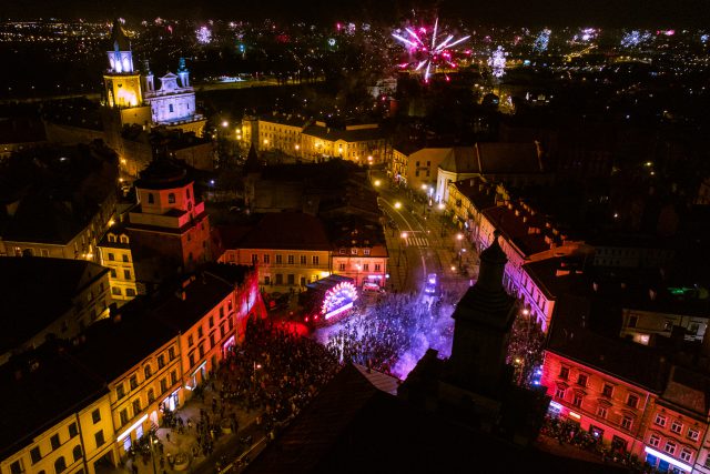 Tak mieszkańcy Lublina bawili się na Sylwestrze Miejskim (zdjęcia)