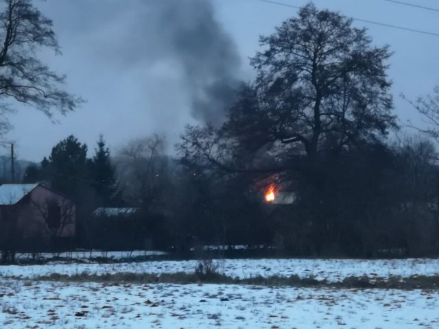 Dwa pożary na terenie ogródków działkowych (zdjęcia)
