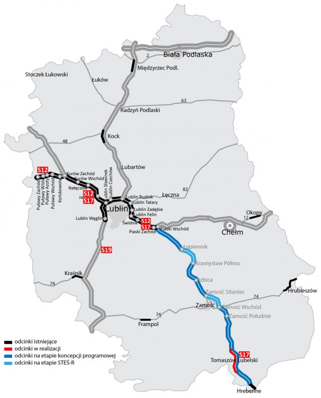 Na rynku w Krasnymstawie podpisali kolejną umowę na przygotowanie trasy S17 Lublin – Zamość