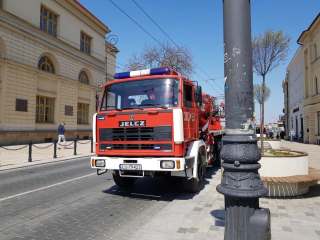 Alarm bombowy w biurze PO w Lublinie. Kolejny w tym roku (zdjęcia)