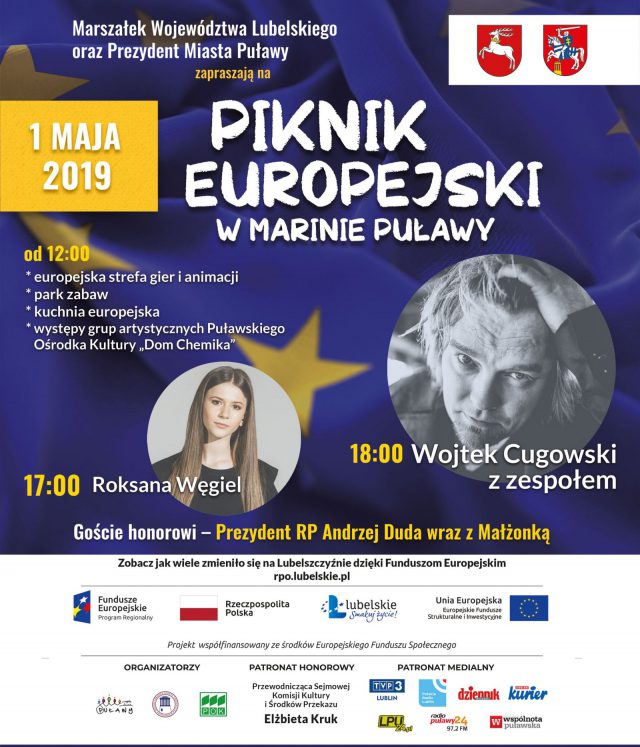 W weekend majowy prezydent Andrzej Duda przyjedzie do Puław na piknik