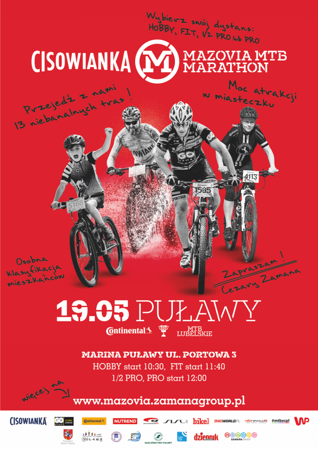 Cisowianka Mazovia MTB Marathon w Puławach
