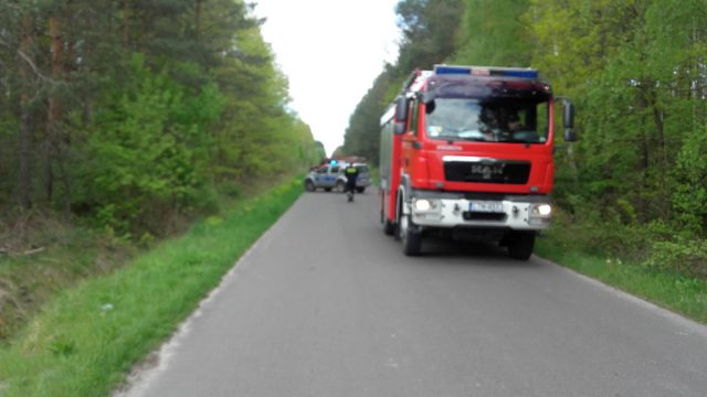 Tragiczny wypadek na motocyklu. Nie żyje 81-latek (zdjęcia)