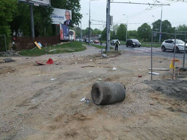 Toyota dachowała, kierowca nie przeżył. Tragiczny wypadek w Lublinie (wideo, zdjęcia)