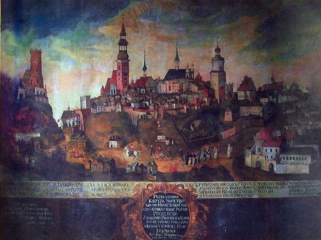 300 lat temu doszło do ogromnego pożaru Lublina. Upamiętnią wydarzenia z 1719 roku