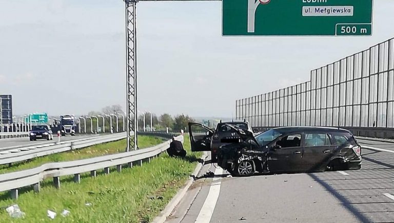 wypadek na obwodnicy Lublin112.pl Wiadomości z Lublina