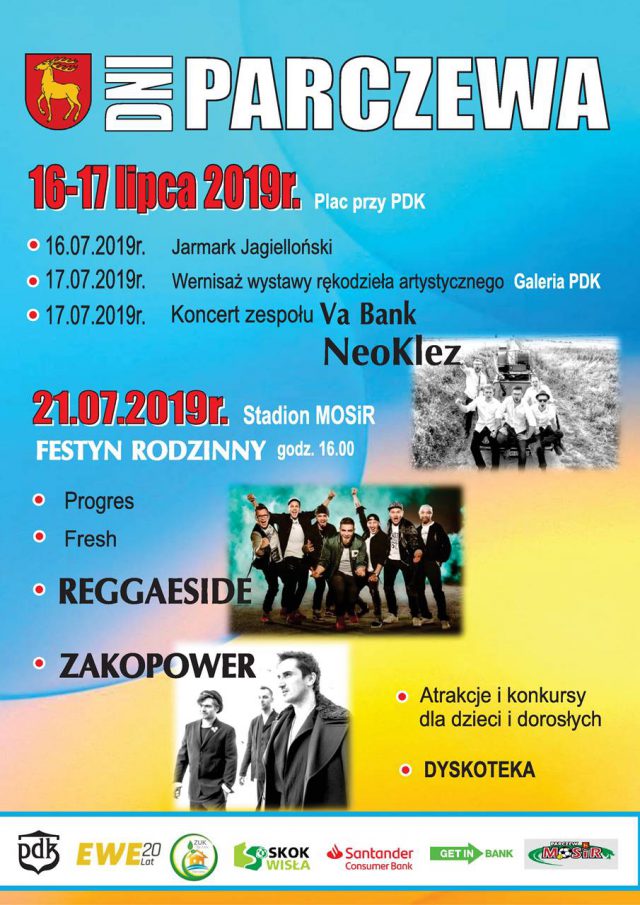 Dni Parczewa 2019: Gwiazdą imprezy będzie Zakopower