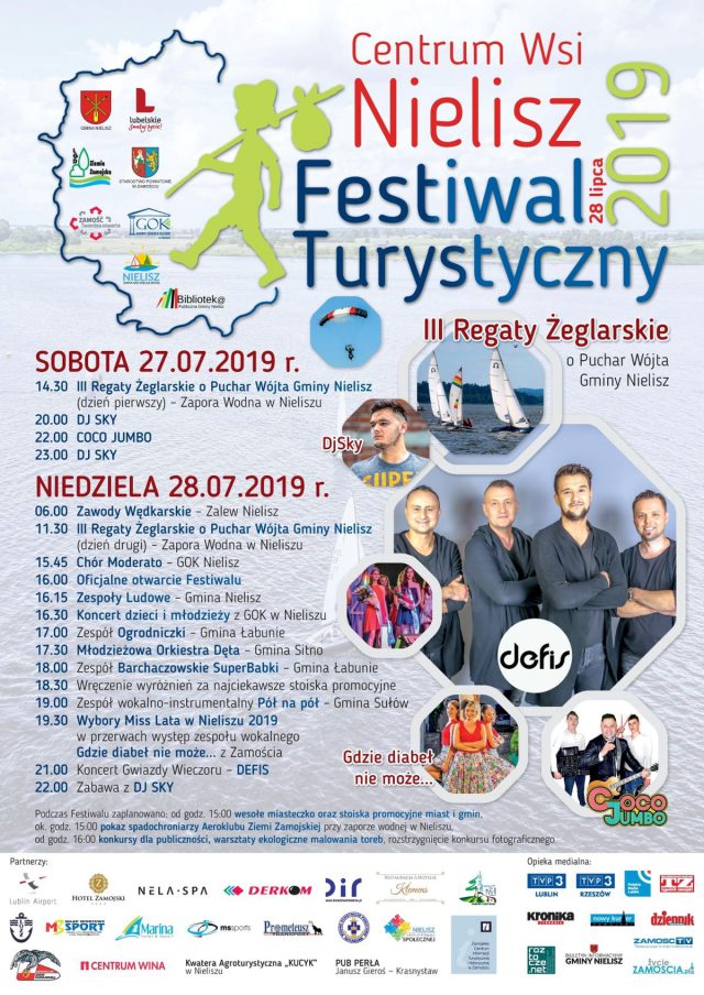 Festiwal Turystyczny w Nieliszu. Będą regaty, koncerty i lokalne przysmaki