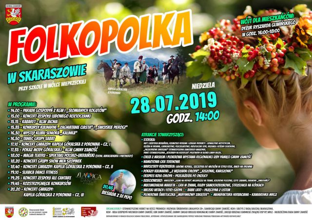 Folkopolka w Skaraszowie: Wystąpi kapela góralska z Poronina