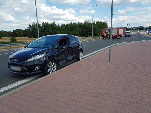 Kolejny wypadek na wiadukcie nad obwodnicą Lublina. Zderzyły się trzy auta (zdjęcia)