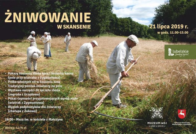 Żniwowanie w lubelskim skansenie