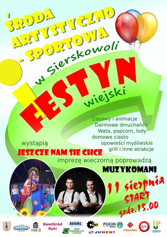Festyn wiejski w Sierskowoli