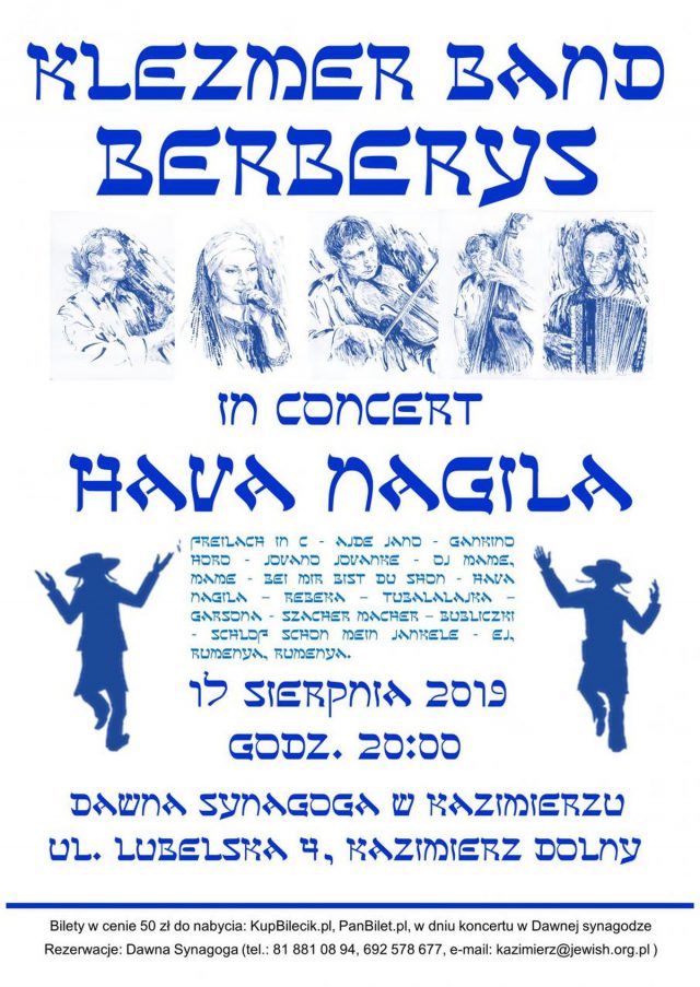 Berberys Klezmer Band – koncert Hava Nagila