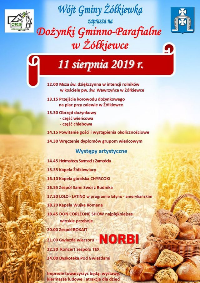 Norbi gwiazdą tegorocznych dożynek w Żółkiewce
