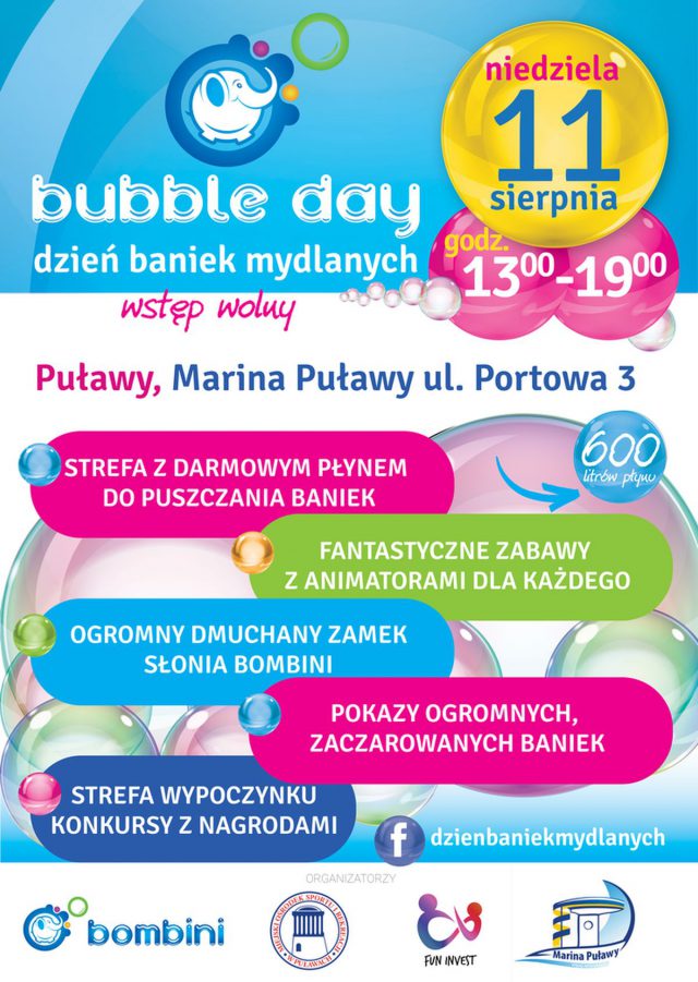 Dzień Baniek Mydlanych w Puławach