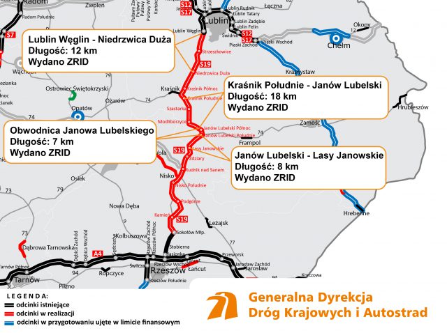 Mogą ruszać prace przy budowie drogi ekspresowej z Lublina w kierunku Kraśnika