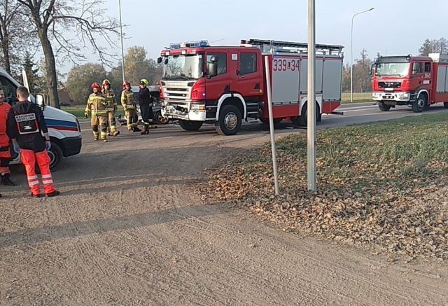 Wypadek na trasie Lublin – Kraśnik. Są duże utrudnienia w ruchu (zdjęcia)