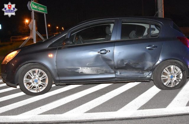Jedna osoba w szpitalu po zderzeniu dwóch pojazdów na drodze wojewódzkiej nr 835 (zdjęcia)