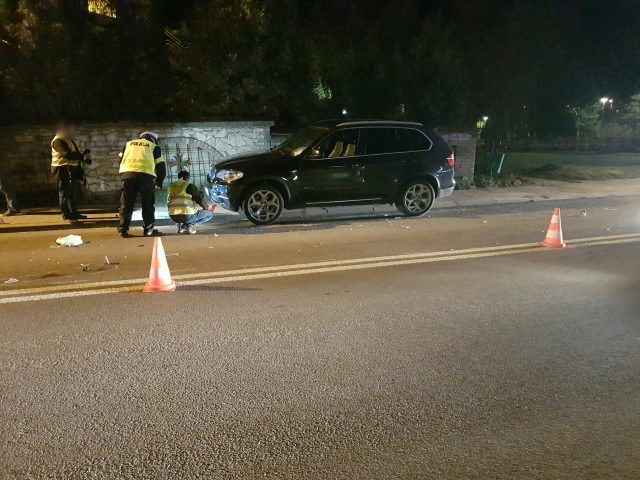Nie żyje mężczyzna potrącony przez BMW w Bychawie. Zmarł w szpitalu (zdjęcia)