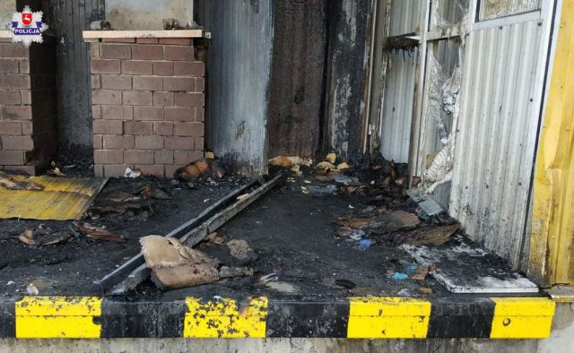 Duże straty po pożarze Stokrotki w Lublinie. Policjanci zatrzymali 27-latka (zdjęcia)