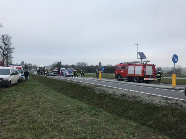 Wypadek na trasie Lublin-Biłgoraj. Są utrudnienia w ruchu (zdjęcia)