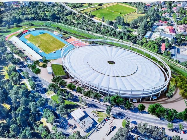 Tak będzie wyglądał nowy stadion żużlowy w Lublinie (wizualizacja)