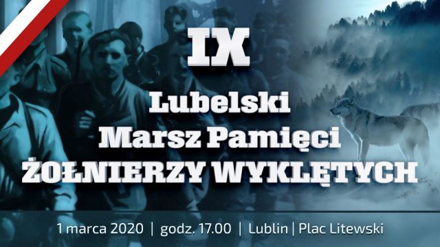 Ulicami Lublina przejdzie Marsz Pamięci Żołnierzy Wyklętych