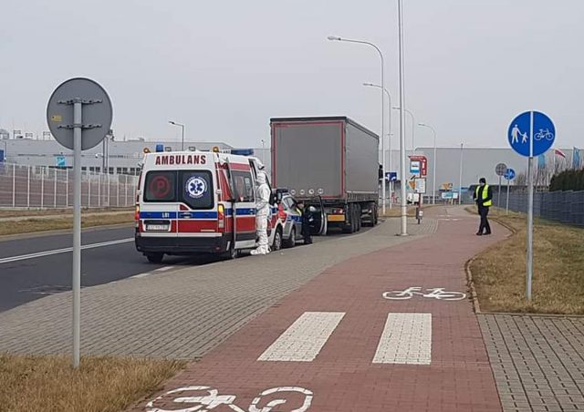 Kierowca ciężarówki z Włoch opuścił szpital. Nie stwierdzono u niego objawów koronawirusa