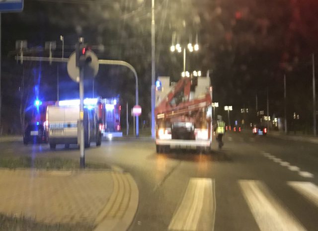 Zderzenie forda z BMW w Lublinie (zdjęcia)