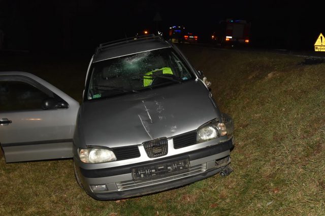 Wypadek na drodze krajowej nr 48. Duże utrudnienia w ruchu na trasie Kock – Moszczanka (zdjęcia)