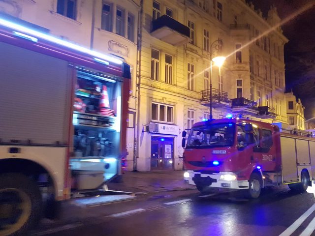 Pożar w kamienicy w centrum Lublina. Wszystko wskazuje na podpalenie (zdjęcia)