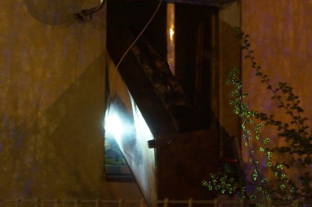 Nocny pożar mieszkania w Lublinie. Podpalacz został zatrzymany (zdjęcia)