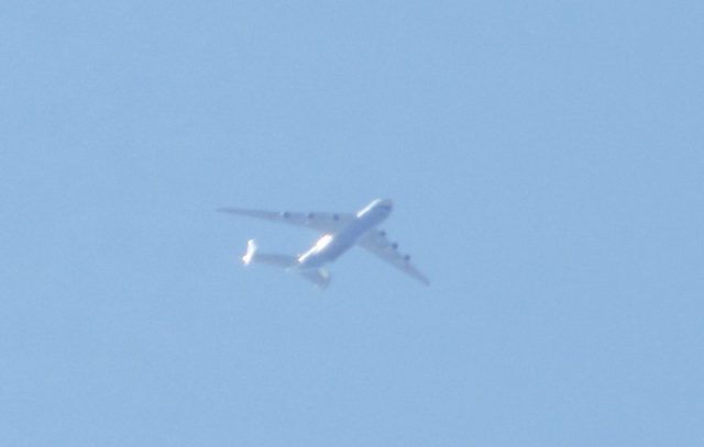 Największy samolot transportowy świata An-225 Mrija nad Lublinem (wideo, zdjęcia)