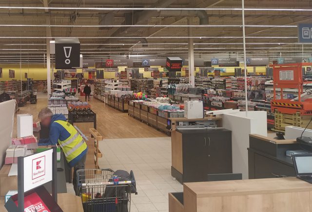 Było Tesco, jest Kaufland. Za kilka dni otwarcie kolejnego sklepu tej sieci w Lublinie (zdjęcia)