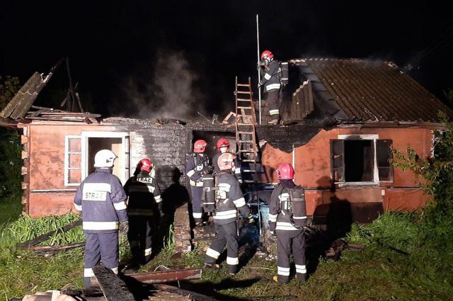 Kolejny tragiczny w skutkach pożar. W płomieniach zginął 61-letni mężczyzna (zdjęcia)