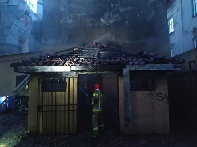 Pożar na lubelskim Starym Mieście. Dym był widoczny nawet z odległych dzielnic (zdjęcia)