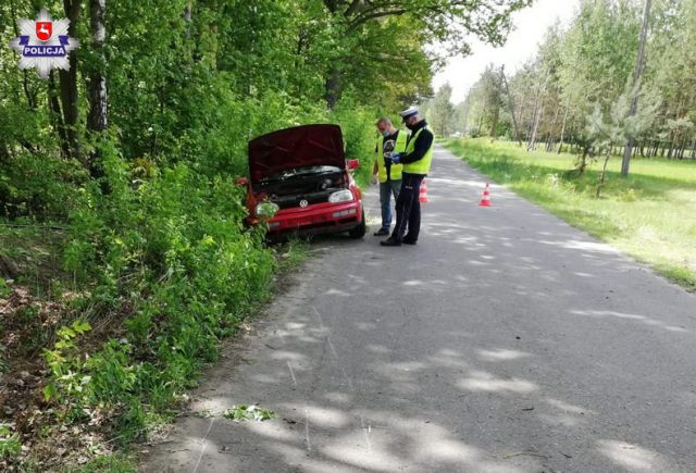 Tragiczny wypadek w powiecie radzyńskim. Nie żyje jedna osoba (zdjęcia)