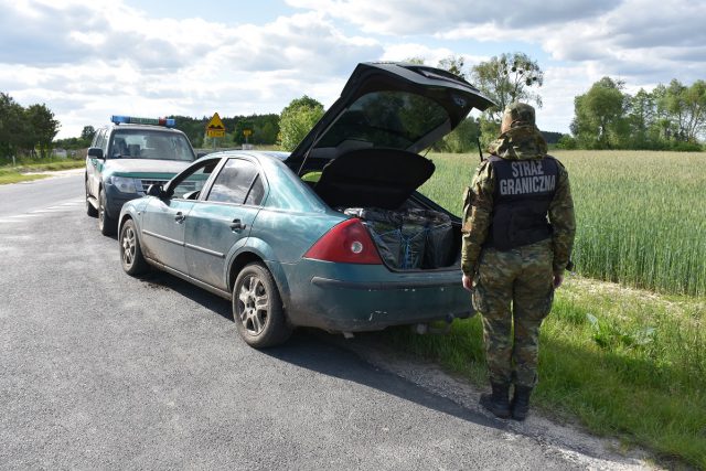 Przemytnicy i nielegalny towar zatrzymani (zdjęcia)
