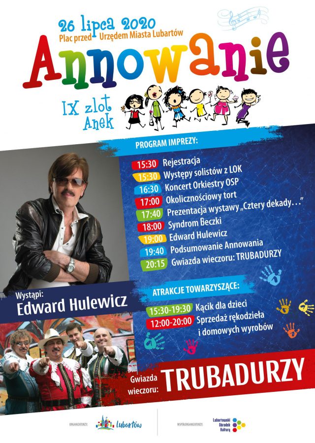 W Lubartowie odbędzie się coroczne „Annowanie”, czyli ogólnopolski zjazd Anek